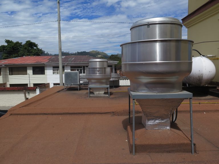 Extractores de Aire tipo Hongo Instalación, Diseño, de Aire Acondicionado y Ventilación